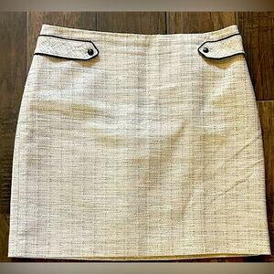 White House Black Market Tweed Pencil Skirt Sz 10